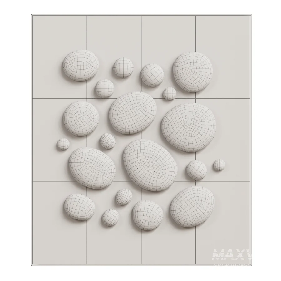 Chrome Bubble Wall Decor 25 - Image 5