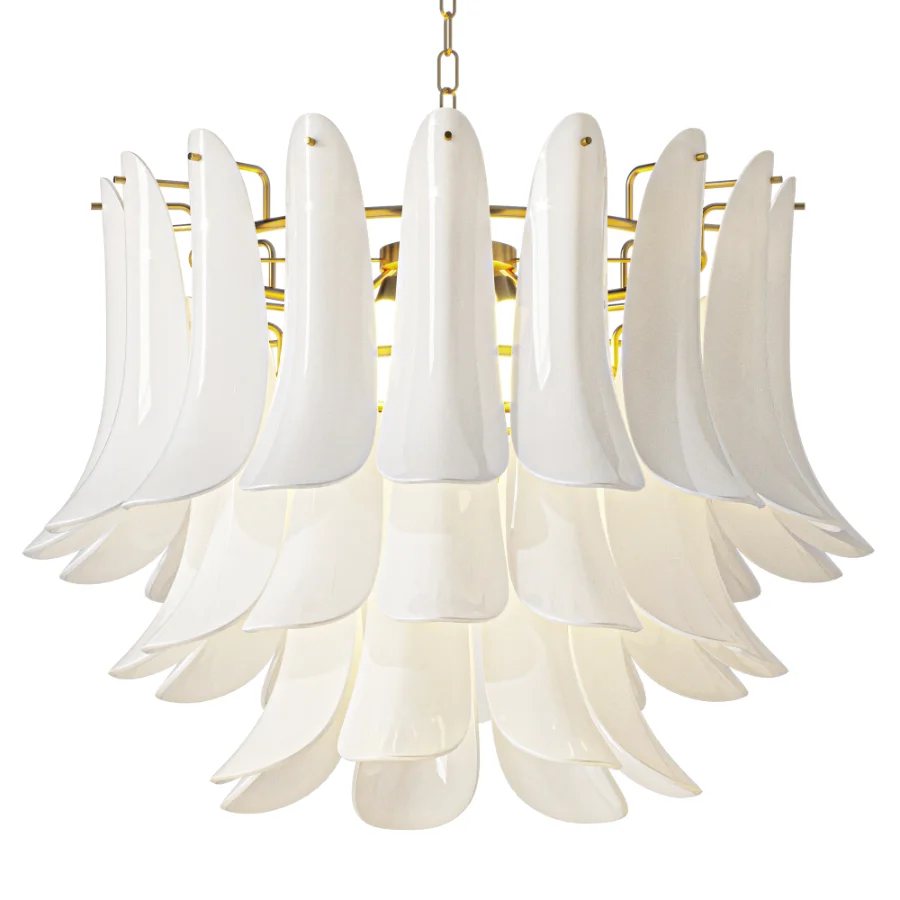 Next Messina White Chandelier Ceiling Light - Image 1