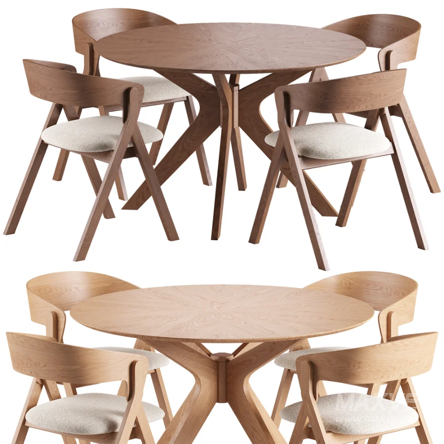 Godia Chair and Naanim Table - Image 1