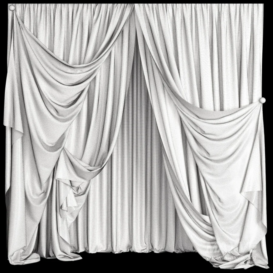 Silk and Cotton Curtain St 111 - Image 6