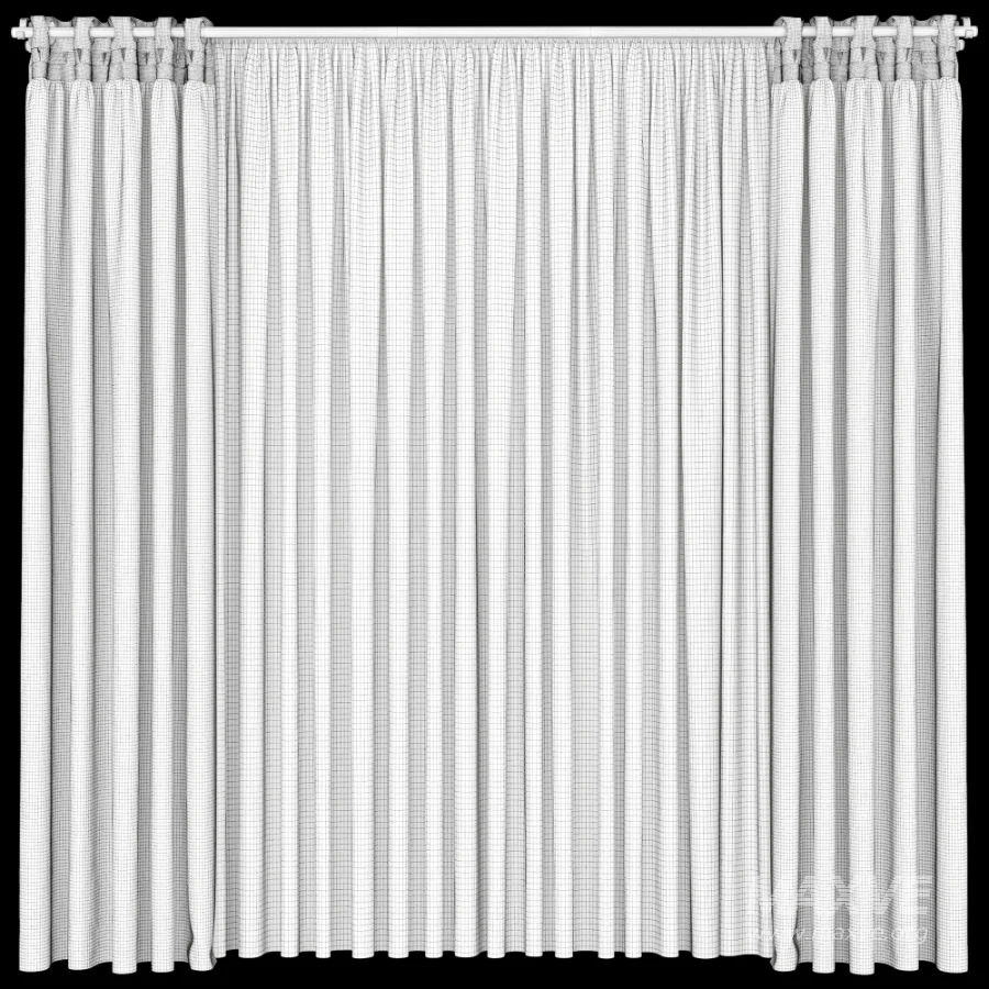 Silk and Cotton Curtain Set 118 - Image 4