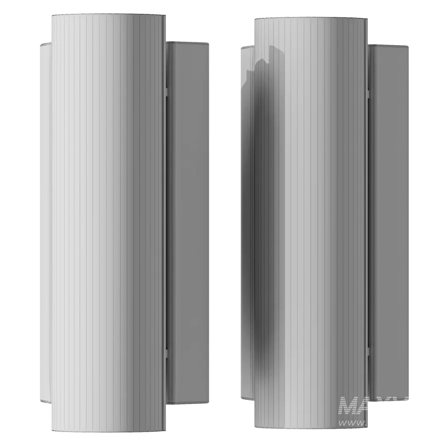 Swedish Brass Acrylic Wall Light Large - Image 3