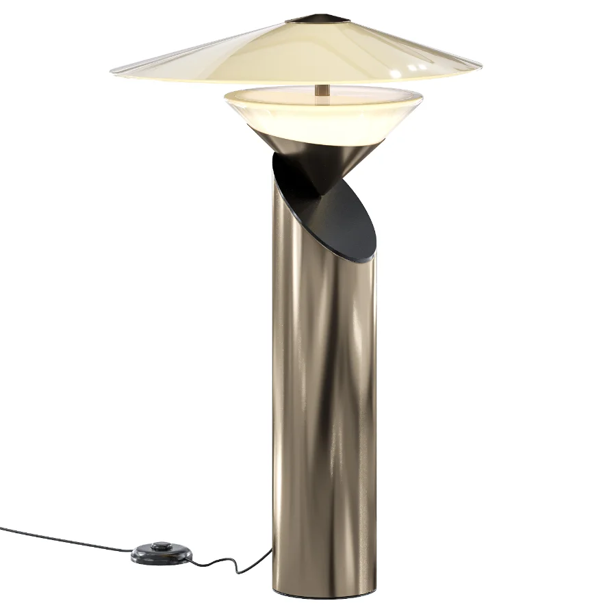 Bamboo Hat Table Lamp - Image 4