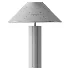 FareDecor Bleeker Aged Brass Linen Fabric Table Lamp - Thumbnail 3