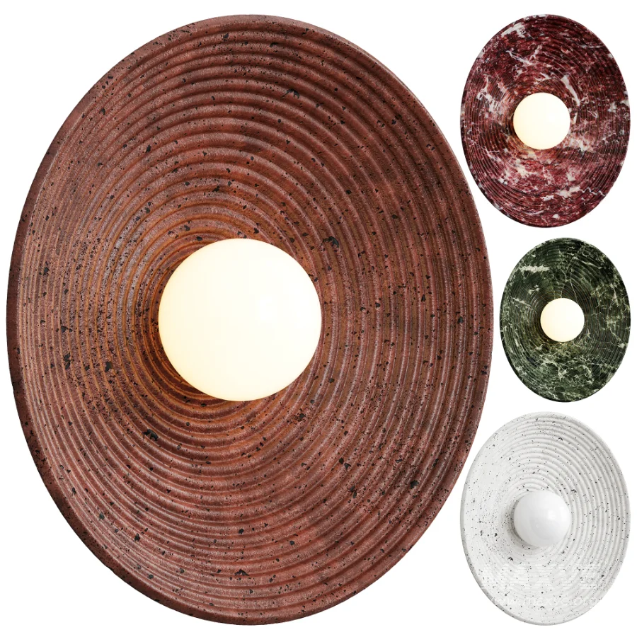 Lumina Contour Marble Sconce - Image 1