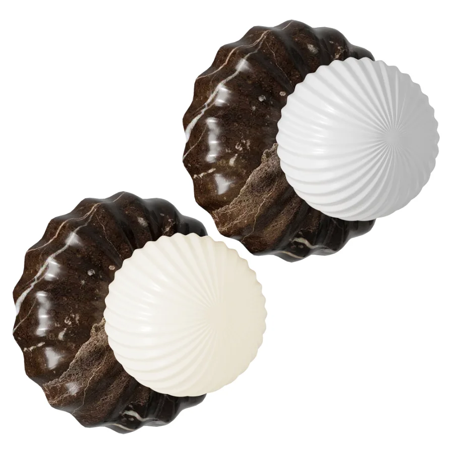 Soho Home Floria Pink Glass Wall Sconce - Image 1