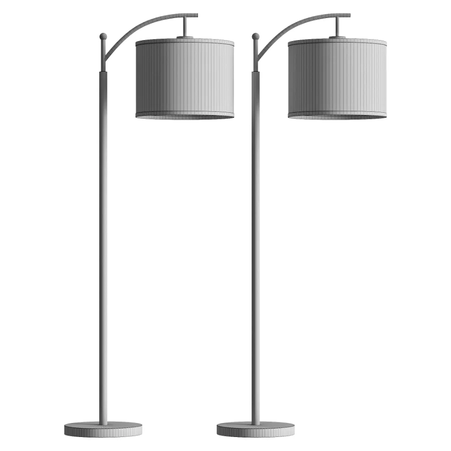 Arched Floor Lamp with Pull Chain - Image 3