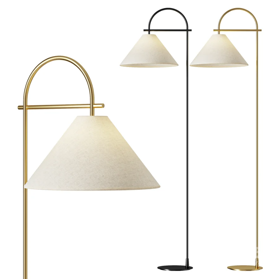 Arlo Floor Lamp by Heathfield - Image 1