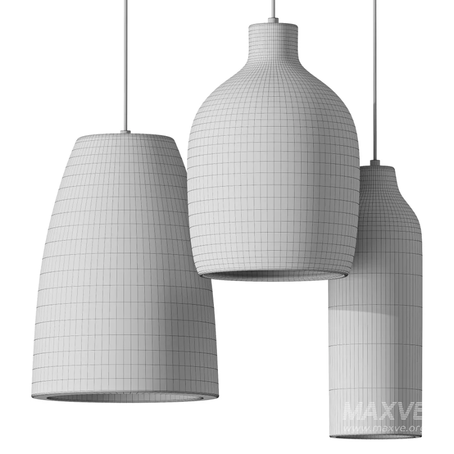 Bell Decors Wabi Sabi Cement Pendant Light - Image 3