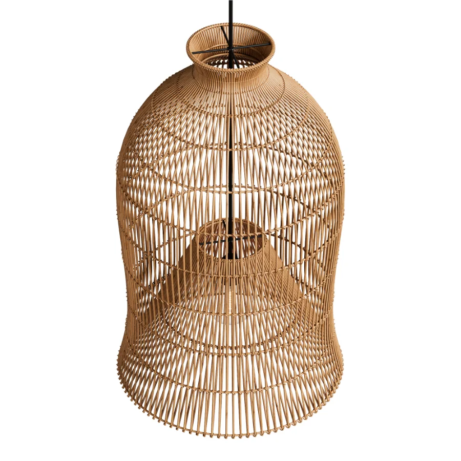 Elongated rattan suspension Pengadi - Image 3