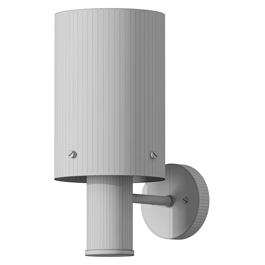 Swedish Brass Acrylic Wall Light 1960s - Image 4