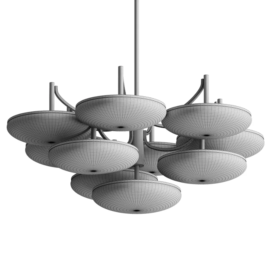 Bregman 10 Light Chandelier - Image 3