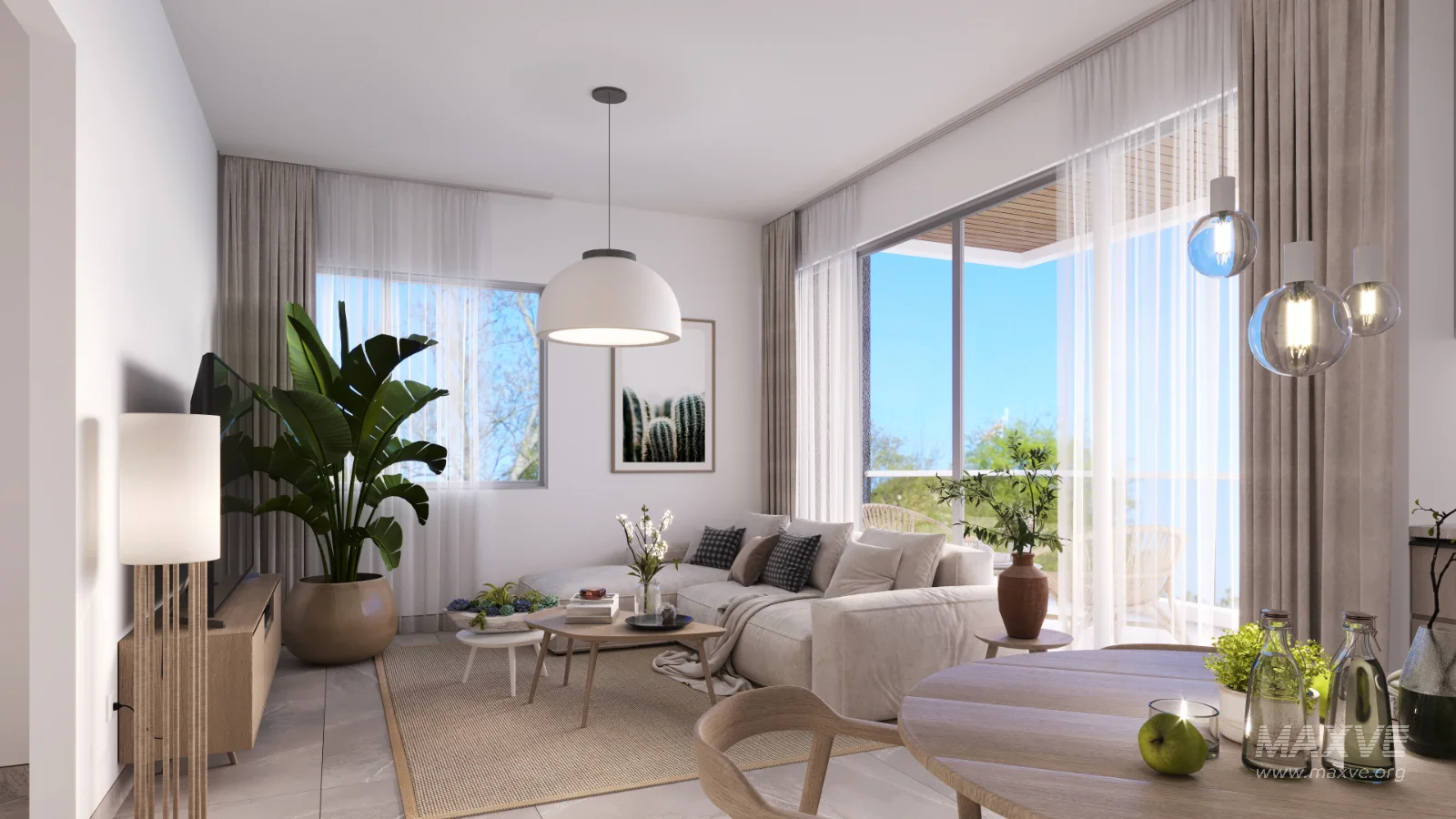 Modern Japandi living room - Image 2