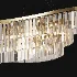 Betu Boat Shaped Linear Crystal Chandelier - Thumbnail 3