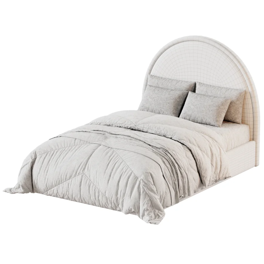 Lucilla Low Profile Bed - Image 4
