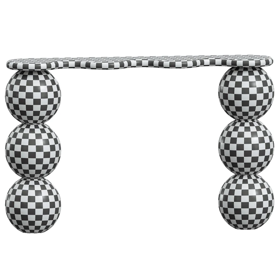 Balla Green Marble Hallway Table - Image 3