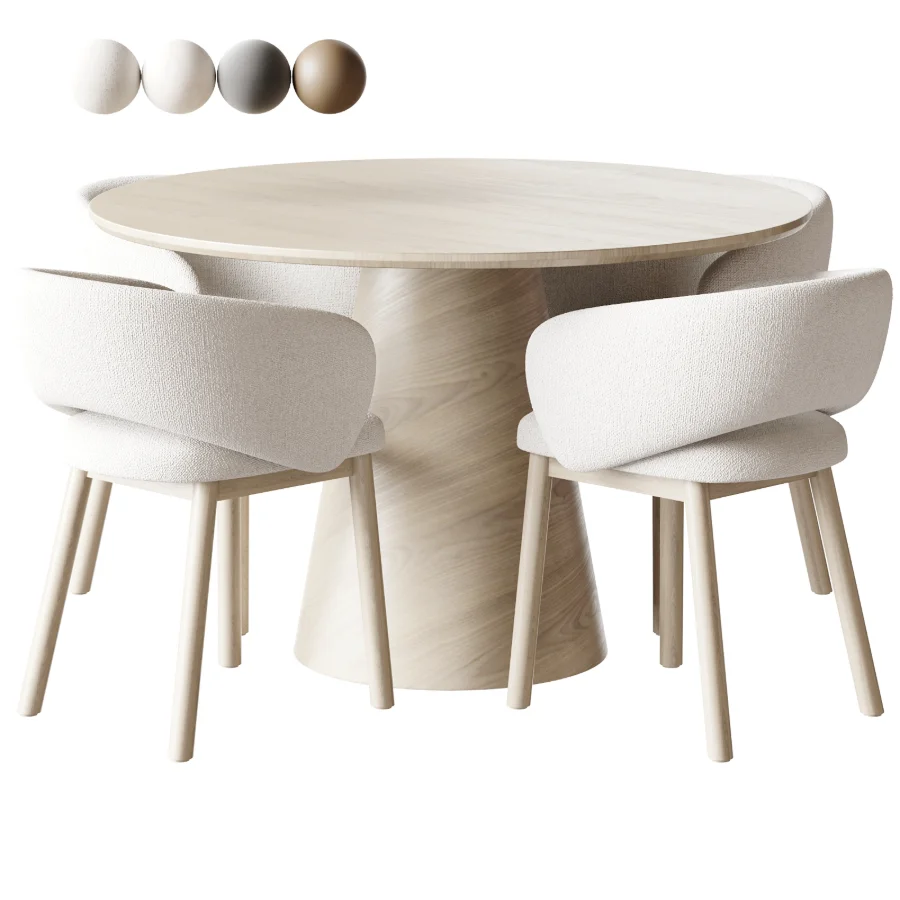 Dining set 033 - Image 3