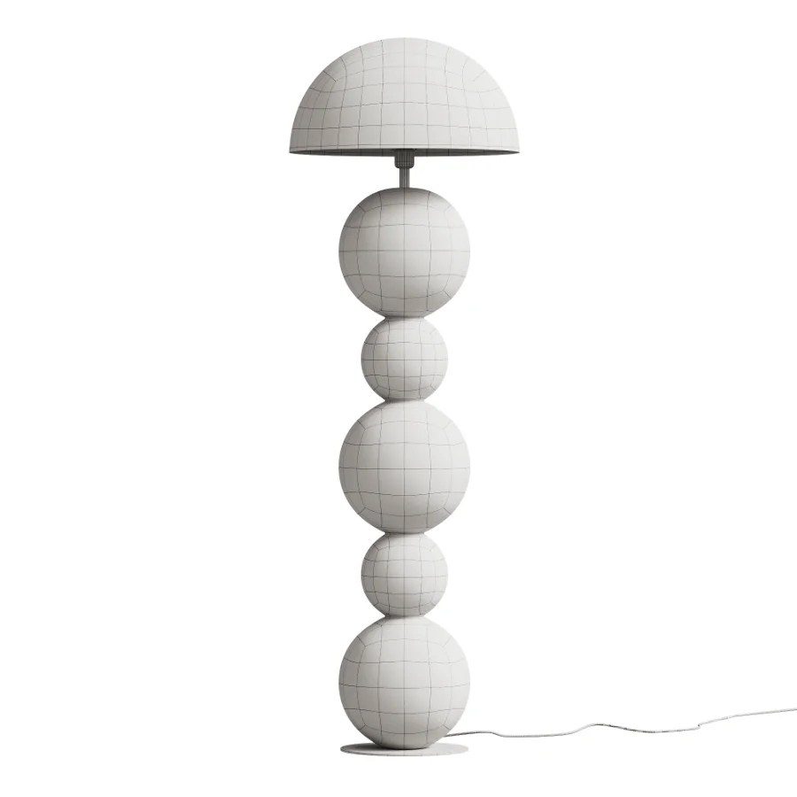 Bonbons Designer Floor Lamp Brown by Artefactoru - Image 6