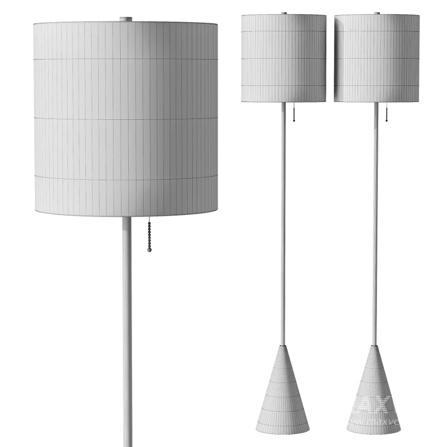 Galan Traditional Floor Lamp - Image 4