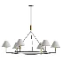 Kensington Metal Round Chandelier - Thumbnail 2