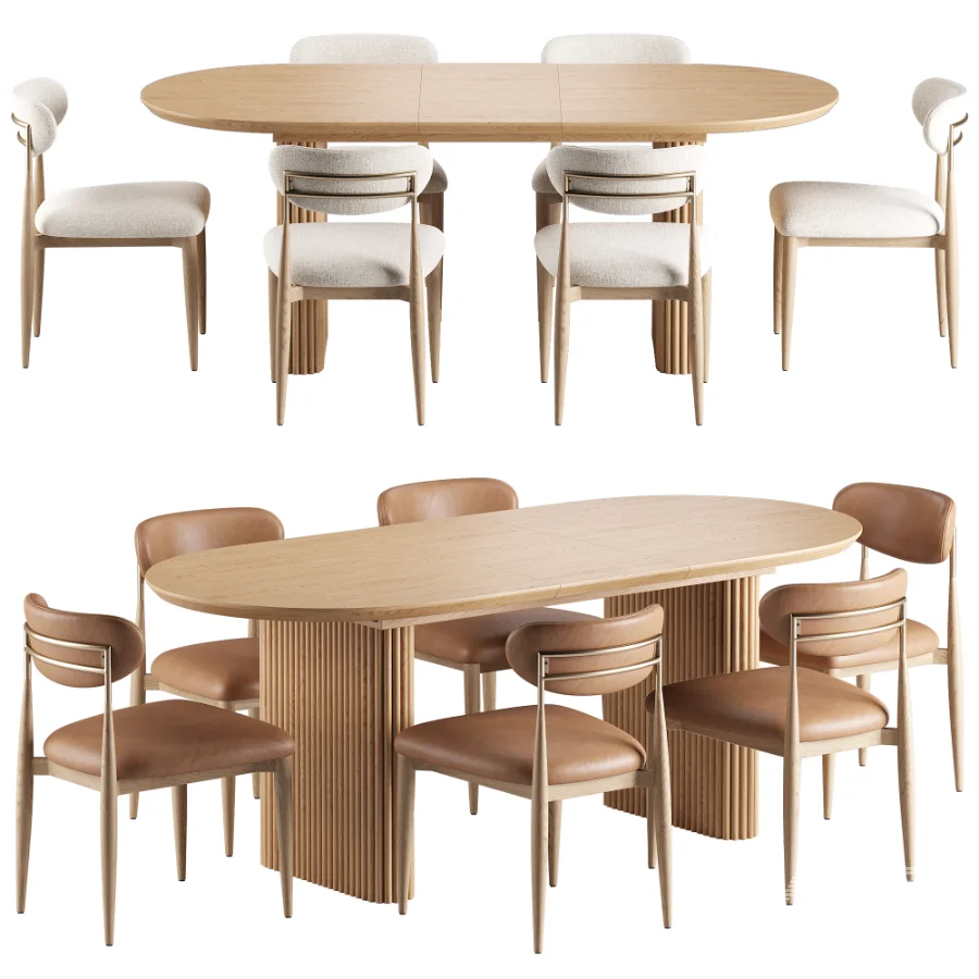 Dagmar Chair Maru Table - Image 5