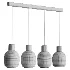 Four Frosted Glass Pendant Lights - Thumbnail 3