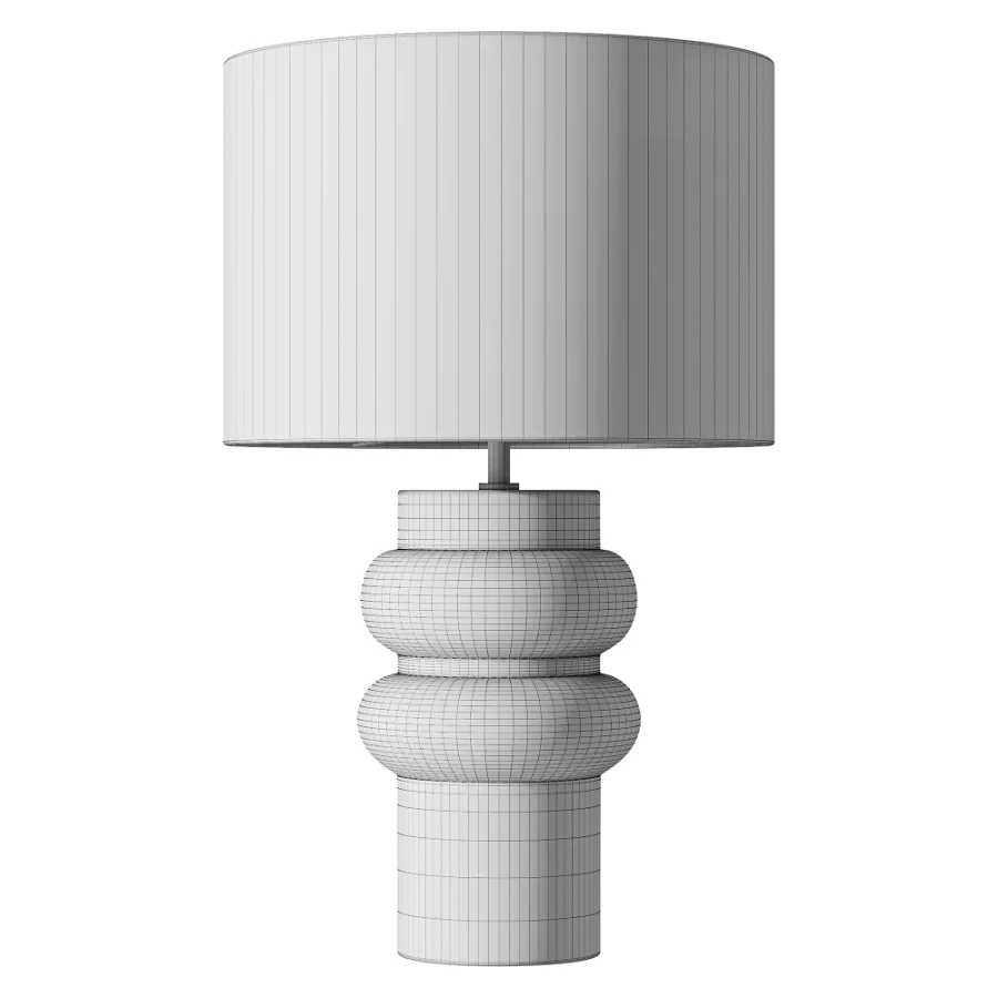 Large Ceramic Table Lamp - Image 3