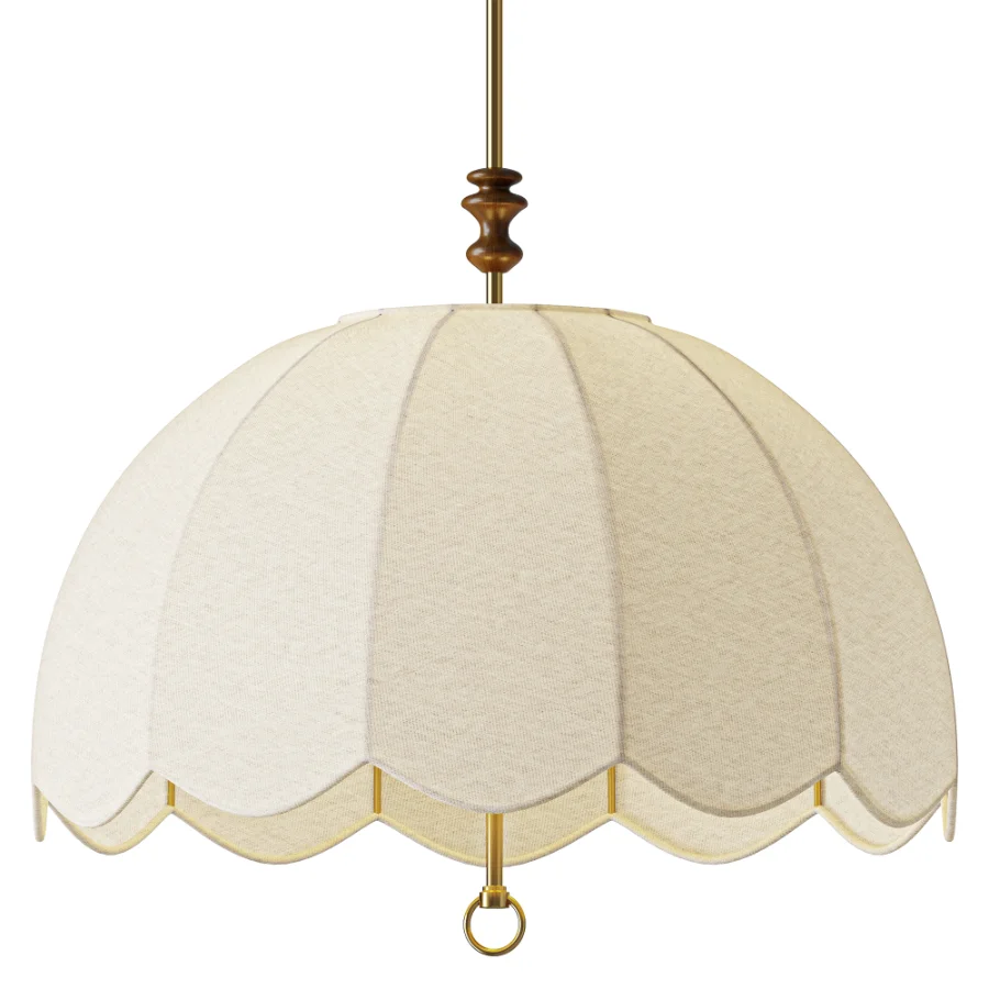 Ivory Bloom Pendant Light - Image 2