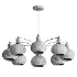 Retro Calliope Chandelier 8 lamps - Thumbnail 2