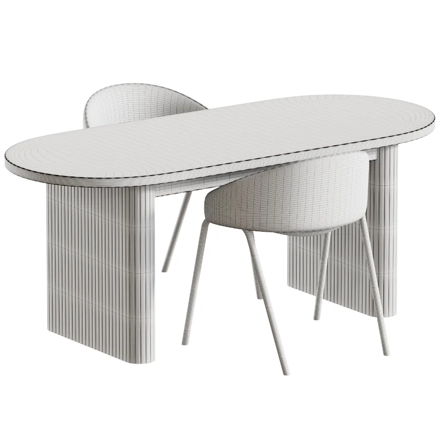 Dining set 034 - Image 2