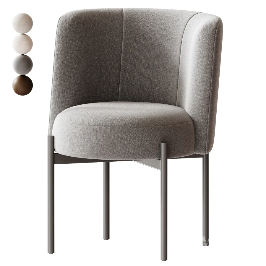 Curved Dining Chair - Image 2