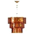 Houseof Amber Glass Tiered Chandelier - Thumbnail 2