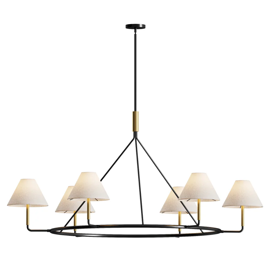 Kensington Metal Round Chandelier - Image 1