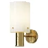 Swedish Brass Acrylic Wall Light 1960s - Thumbnail 2