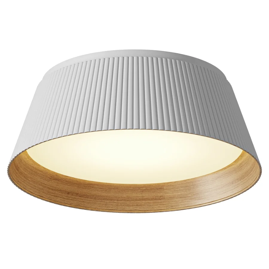 Modern Ribbed Ceiling Light - Image 3