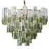 Soho Home Chiara Green Glass Chandelier - Thumbnail 3