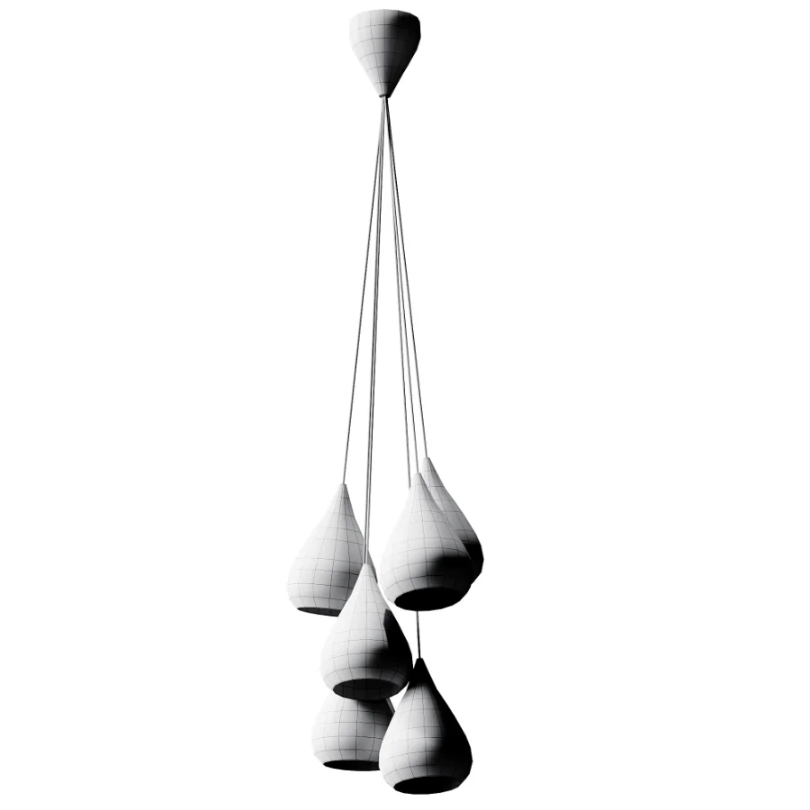 White Drop Pendants - Image 5