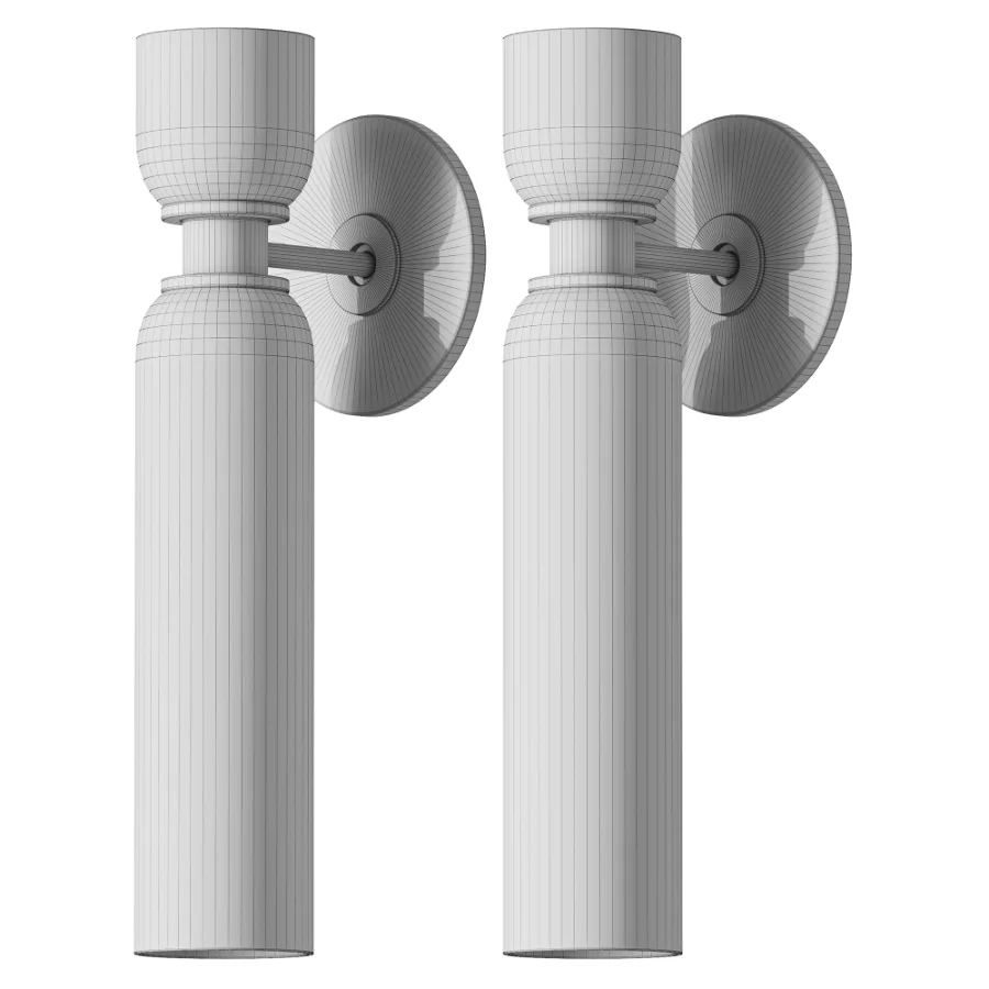 SkLO Union Frosted Glass Brass Sconce - Image 3