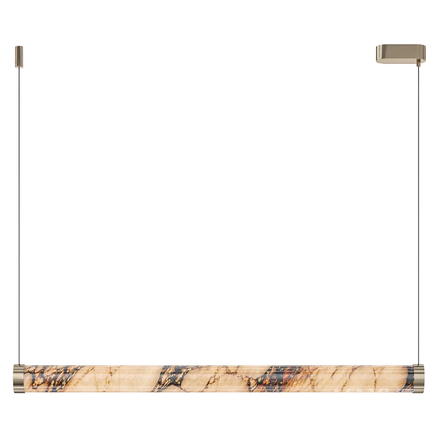 Marble Strip Pendant Lights - Image 2