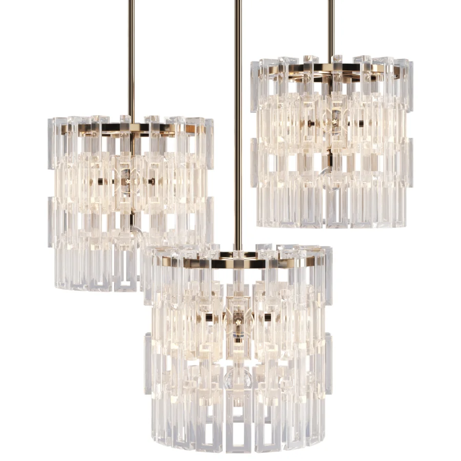 Crystal Chandelier Light 03 - Image 1