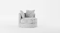 Balboa Upholstered Swivel Armchair - Thumbnail 7