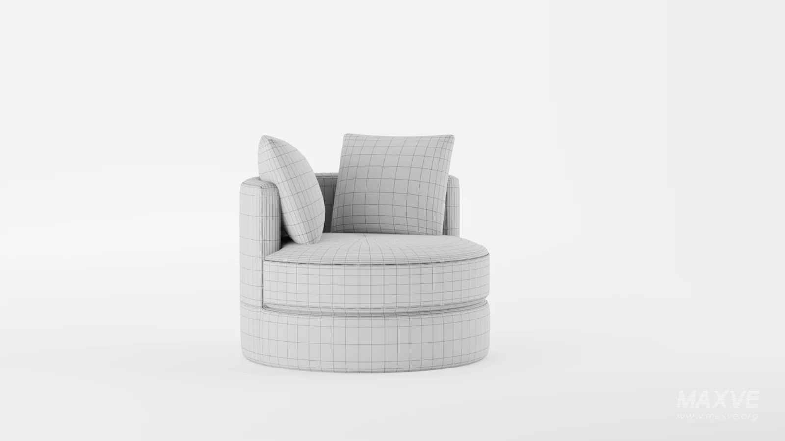 Balboa Upholstered Swivel Armchair - Image 7