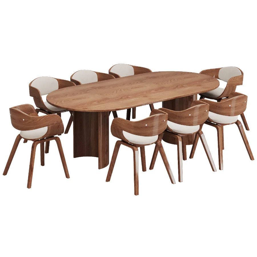 Dinning chair and table342 - Image 2