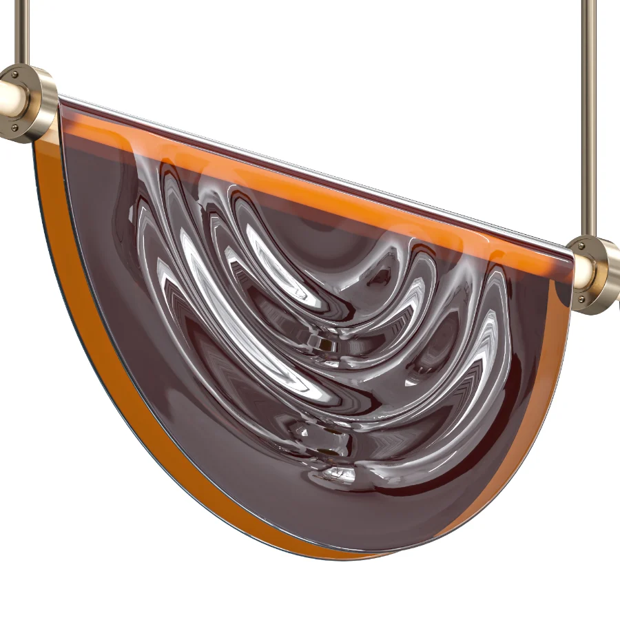 Folded Chive Candlestick Pendant Lamp - Image 4