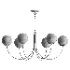 Kate Spade Noemie Linen Chandelier - Thumbnail 3