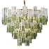 Soho Home Chiara Green Glass Chandelier - Thumbnail 1