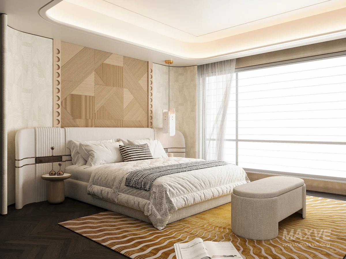modern bedroom - Image 1