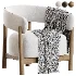 Dalya Armchair with Armrests - Thumbnail 1