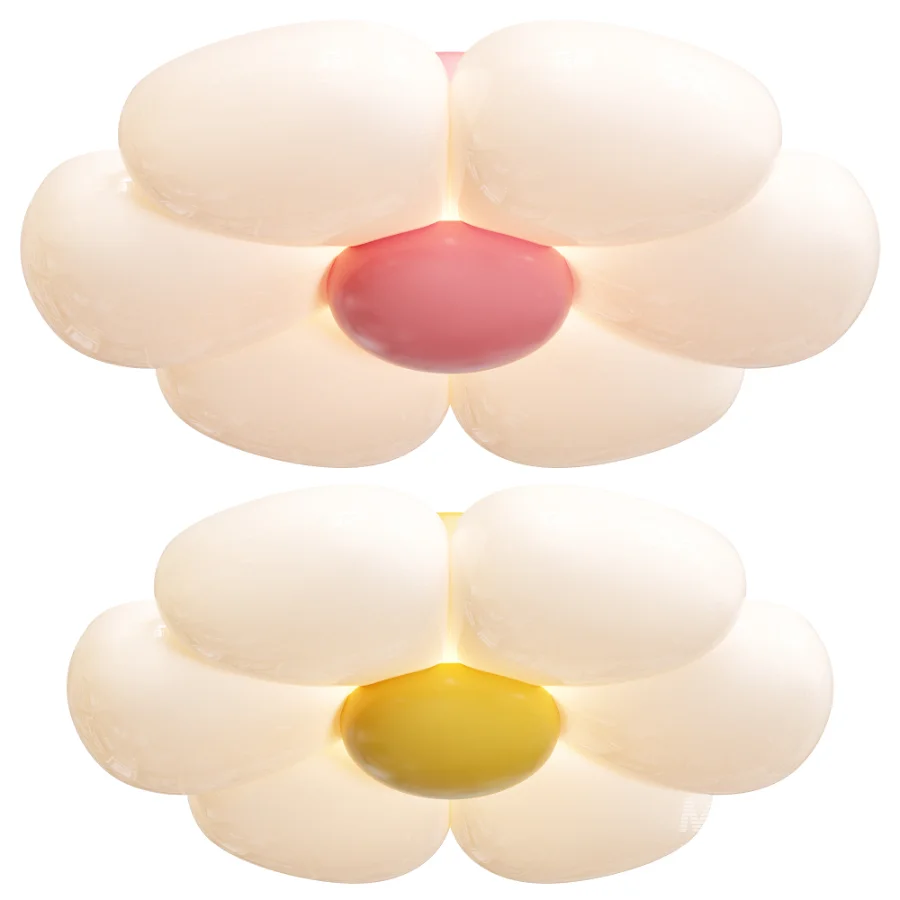 Six leaf Flower Kids Room Ceiling Lamp - Image 1