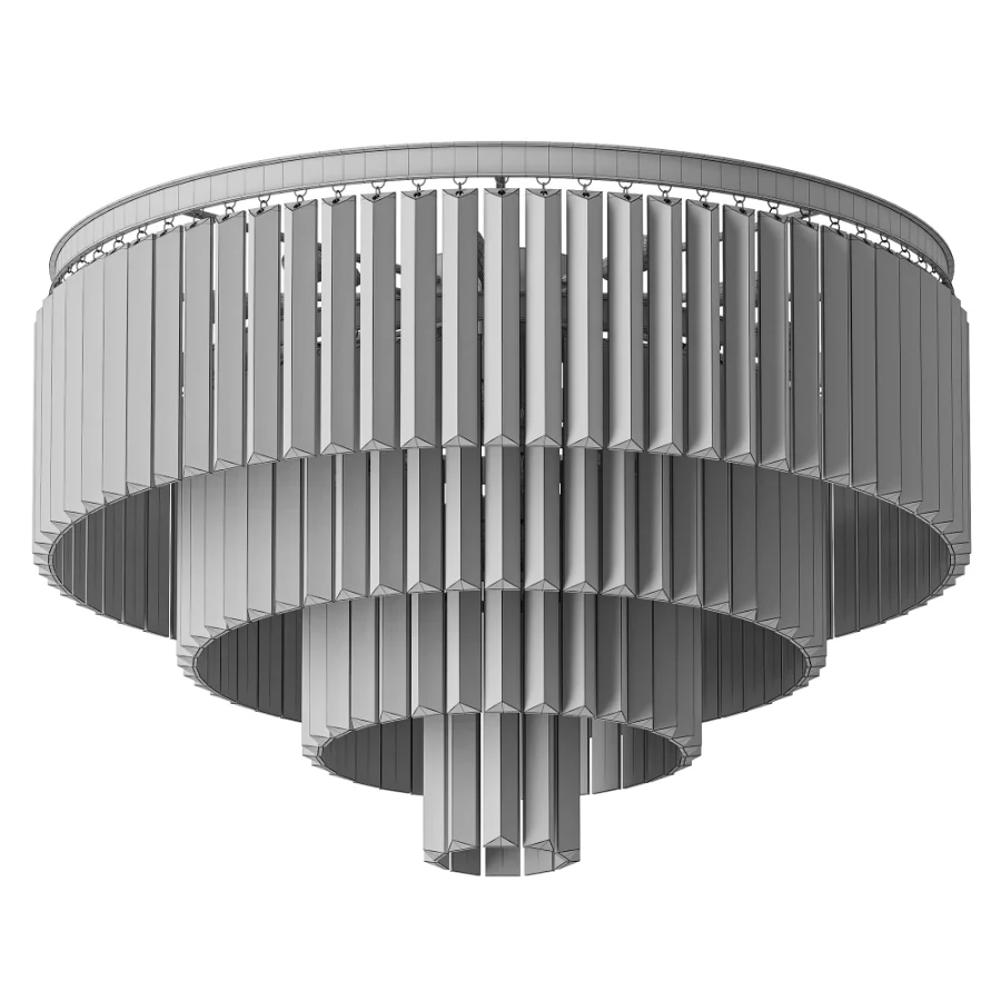 Modern Gold Luxury Crystal Ceiling - Image 3